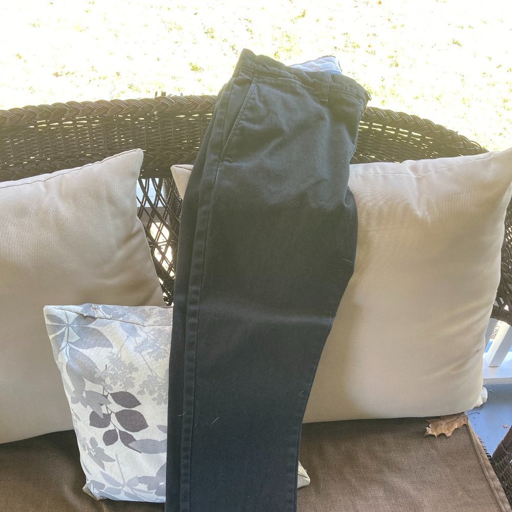 Black J. Crew Stretch Boys Pants (30W, 30L)